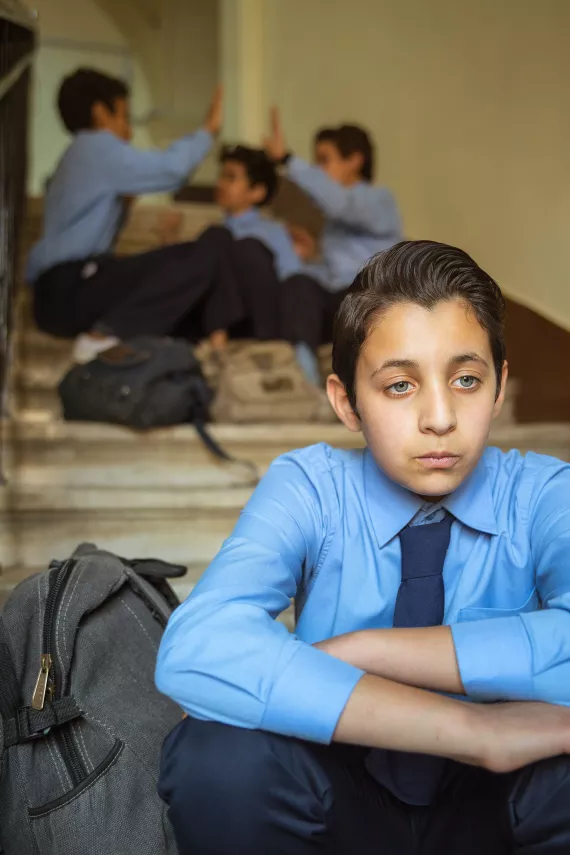 حكمة عن التنمر للإذاعة المدرسية